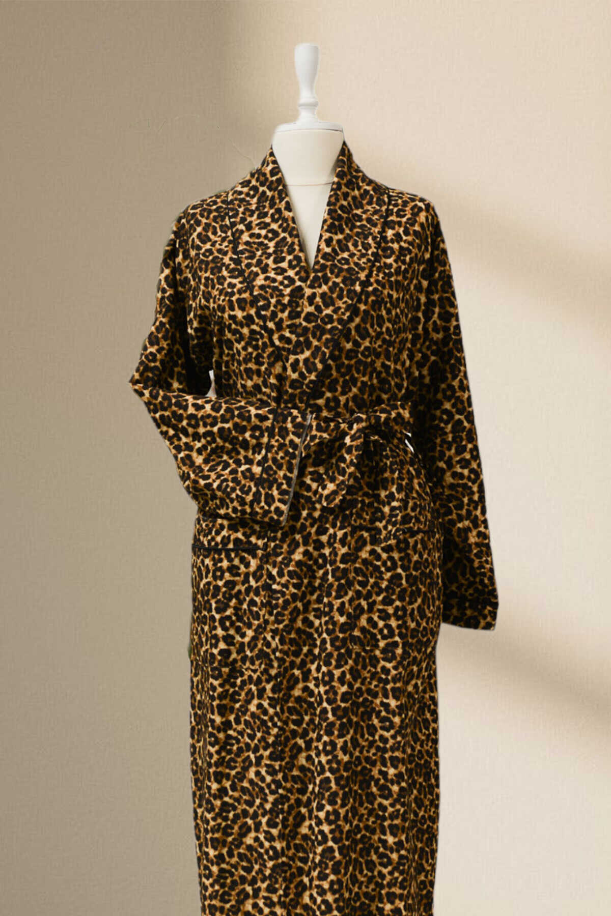 AFTER BATH LEOPARD KADIN SABAHLIK - Minteks